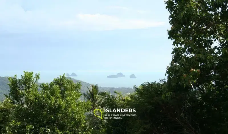 Freie Sicht in Lipa Noi Kao Paeng