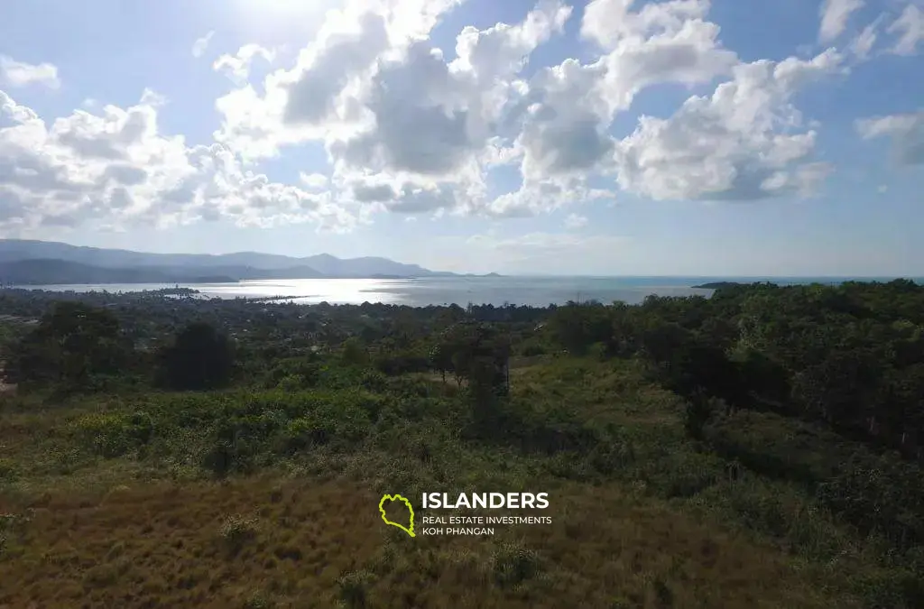 37 Terrain Rai avec vue sur la mer à Choeng Mon