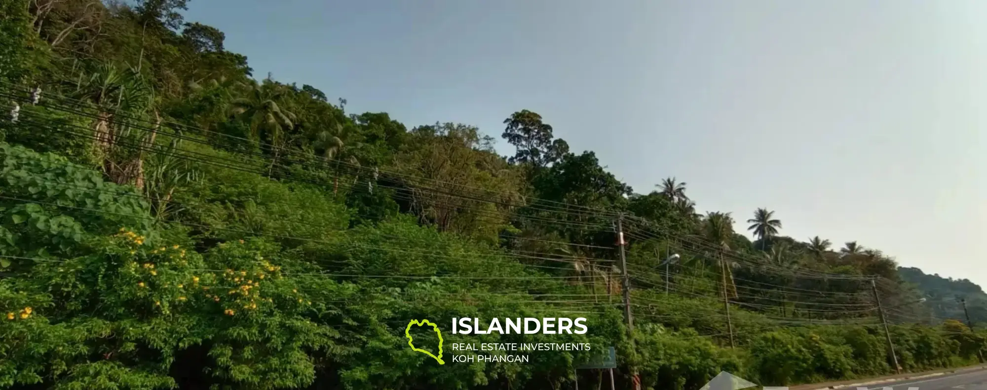 Magnifique terrain avec vue sur la mer à vendre à Bangpor