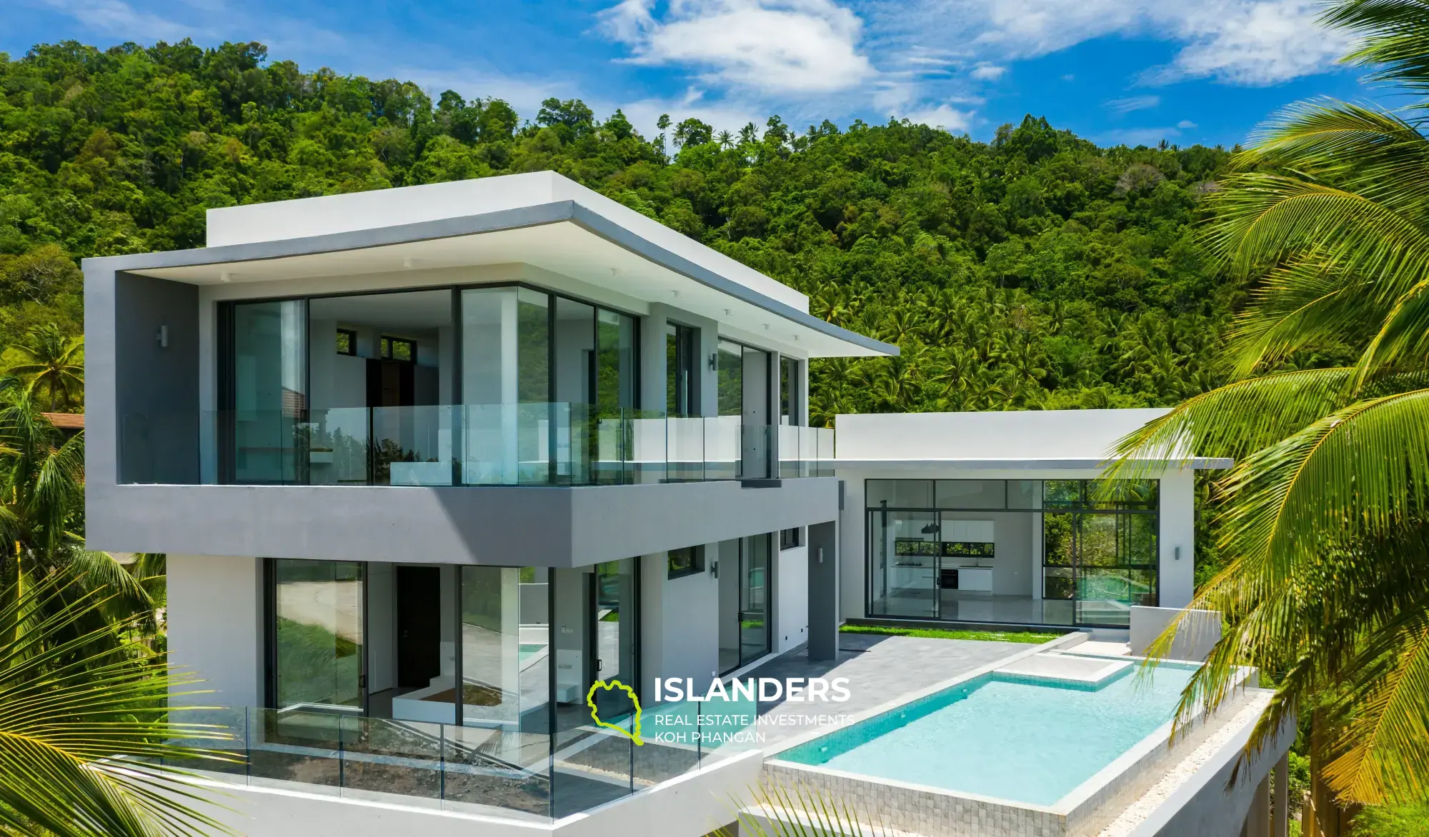 Villa de 4 chambres avec piscine et vue sur la mer à Angthong Villas