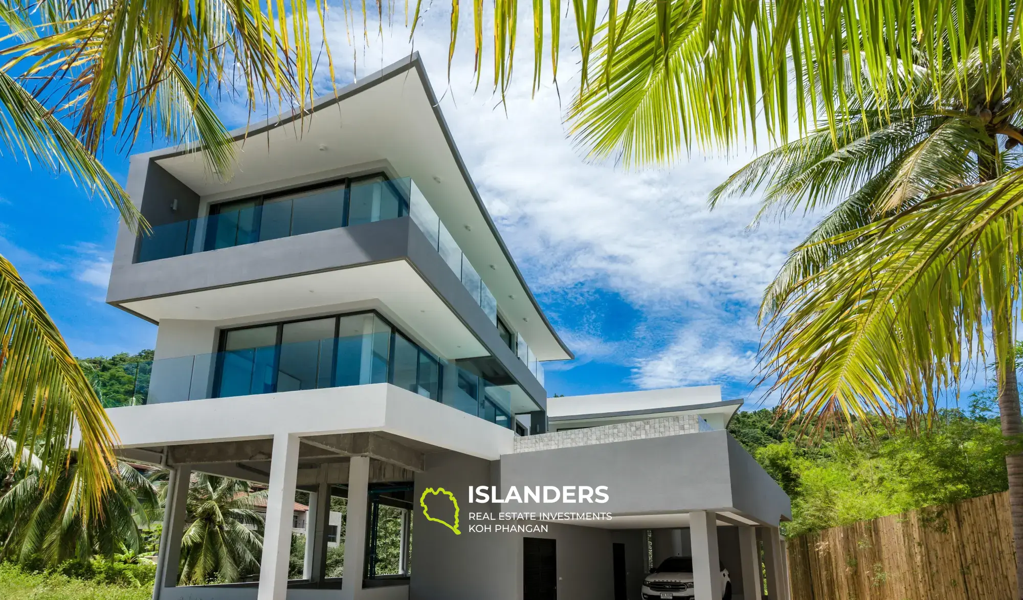 Villa de 4 chambres avec piscine et vue sur la mer à Angthong Villas