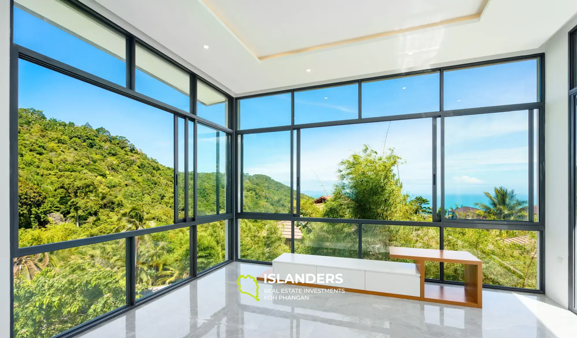 Villa de 4 chambres avec piscine et vue sur la mer à Angthong Villas