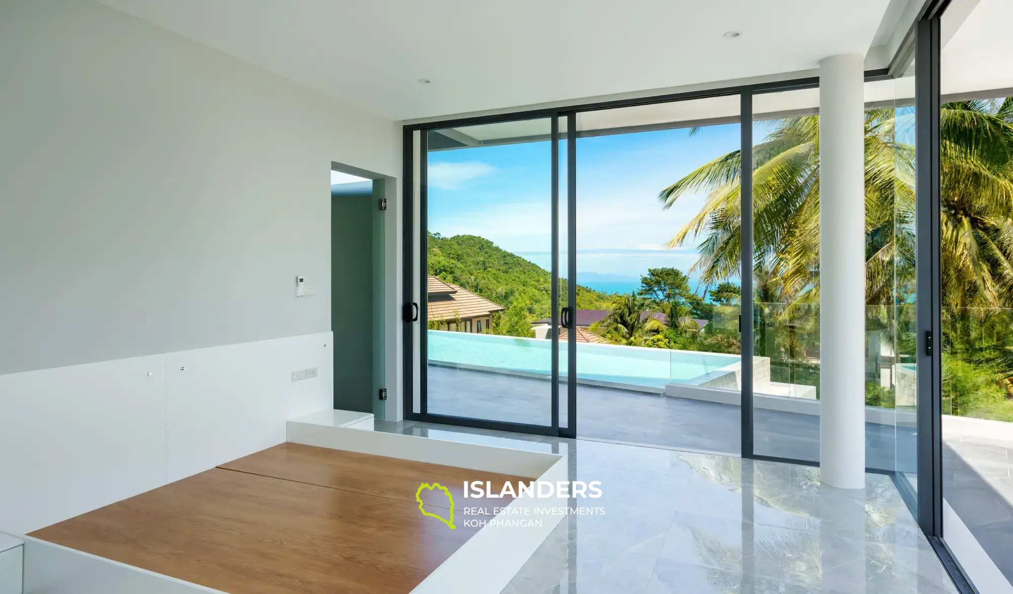 Villa de 4 chambres avec piscine et vue sur la mer à Angthong Villas