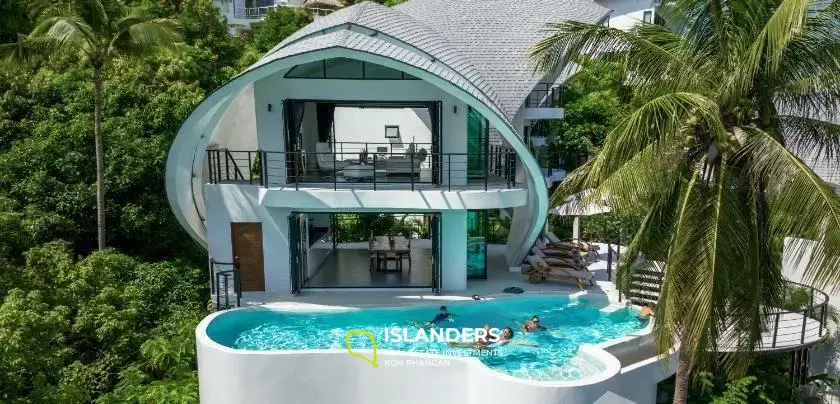 10BR Villa avec vue sur la mer à Chaweng Noi, incroyable opportunité d'investissement