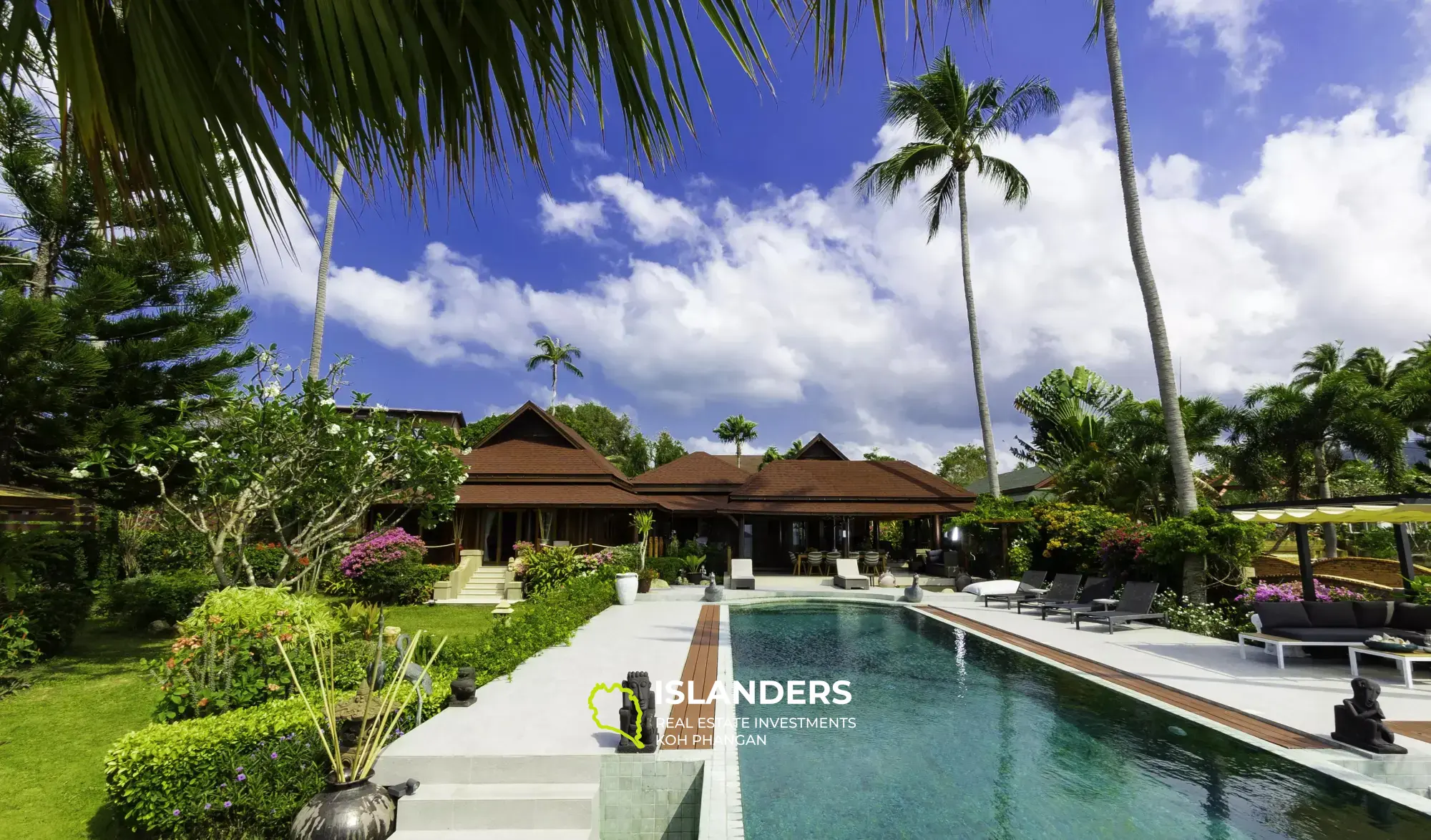 Villa en bord de mer à Samui Sud