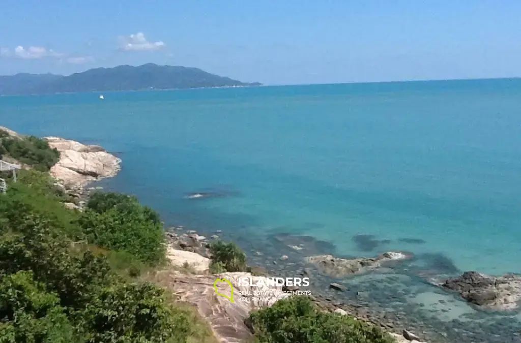 Sea View Land at End of Street in Plai Laem