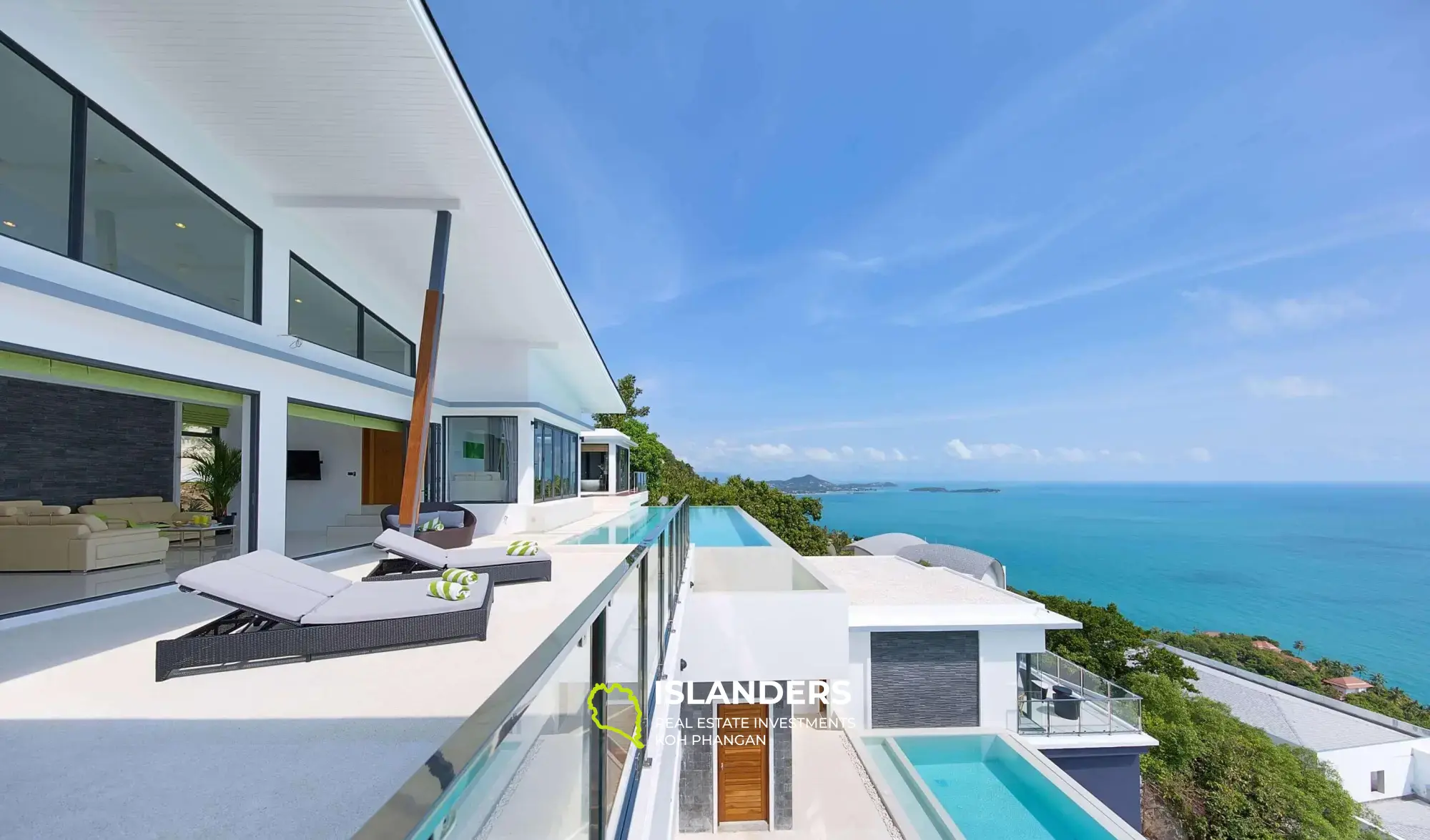 Exquisite 4-bedroom luxury villa with 2 pools in Chaweng