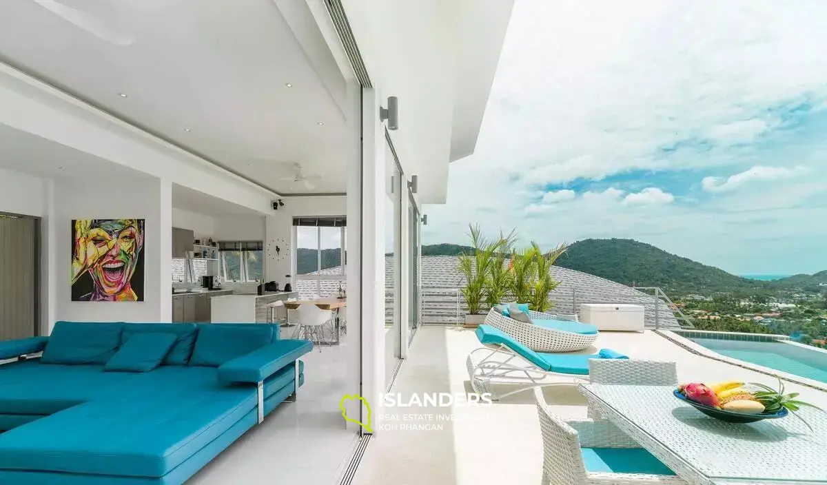 180 Degree Sea Views 4Bedroom Lamai Pool Villa