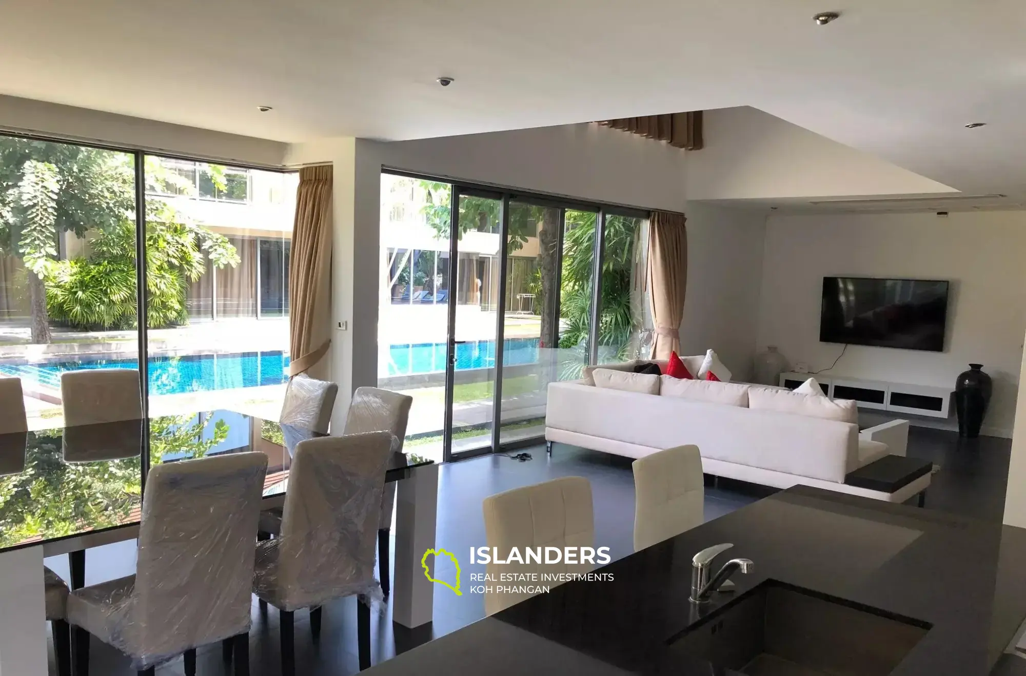 Villa mit 3 Schlafzimmern zum Verkauf in Bangrak, Koh Samui