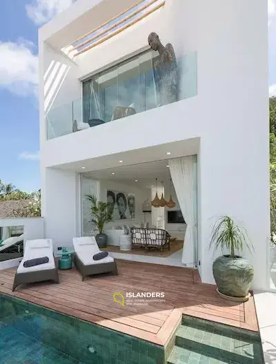 Villa 2 chambres avec vue sur la mer à Plai Laem