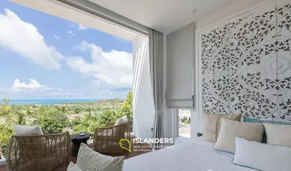 Villa 2 chambres avec vue sur la mer à Plai Laem