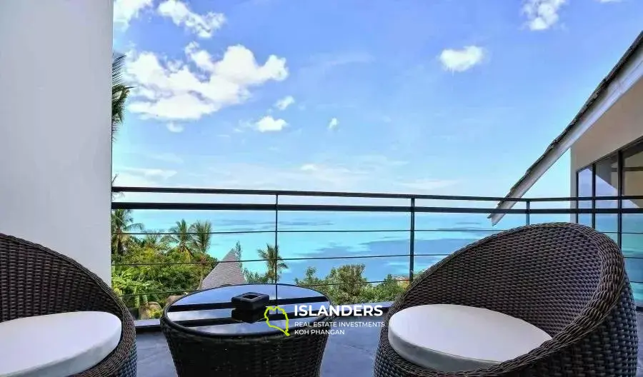 Villa au design unique de 5 chambres avec piscine et vue sur la mer à Chaweng Noi