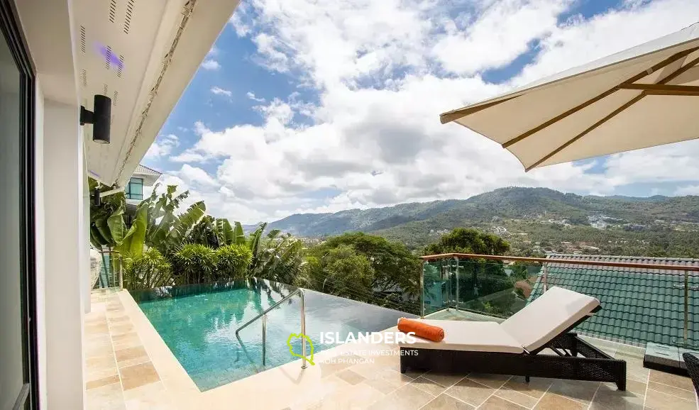 3 Bed Perfect Family Villa with Gym and Amazing Views in Bo Phut