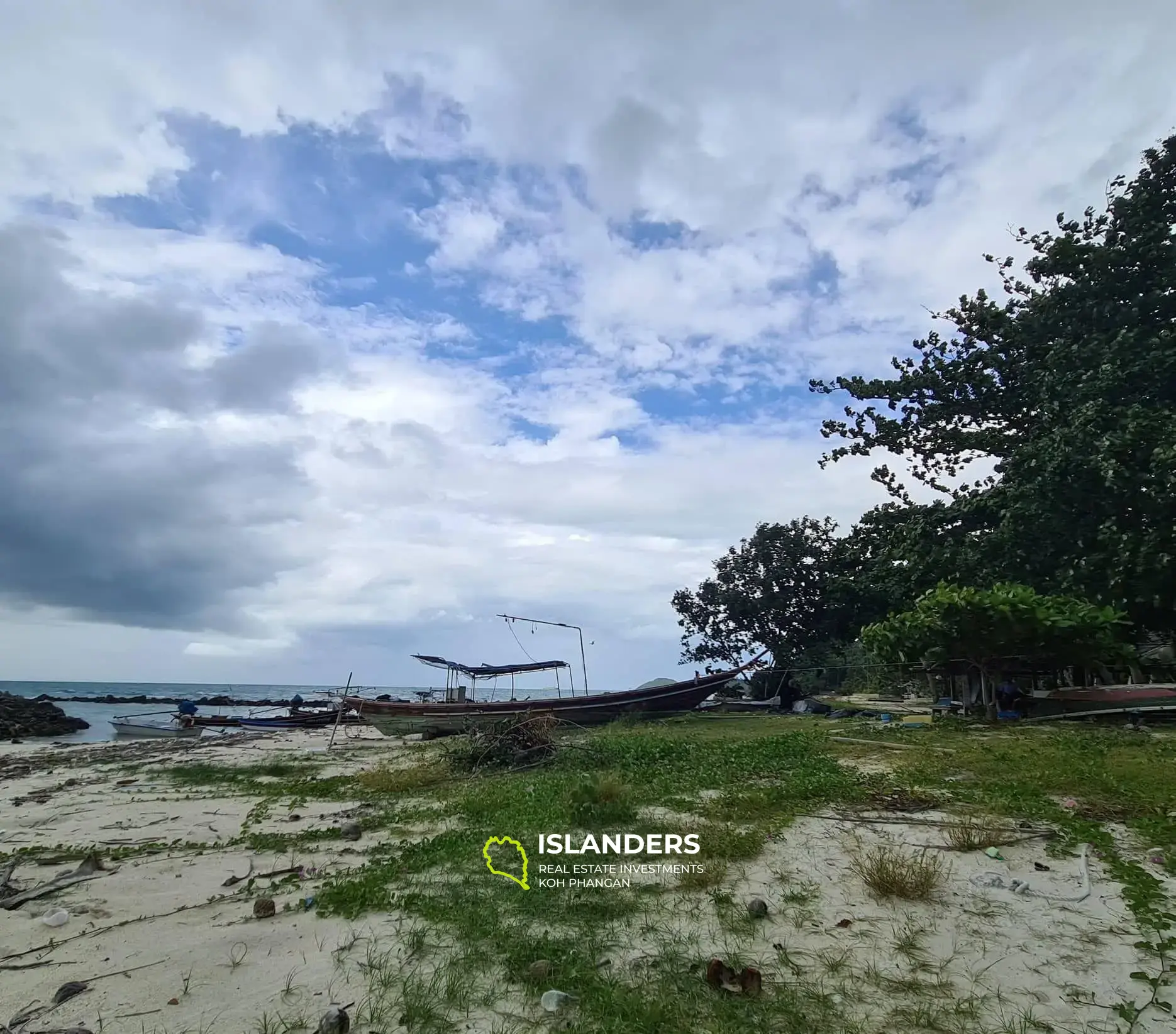 ที่ดินริมชายหาดเกาะสมุย 1 ไร่