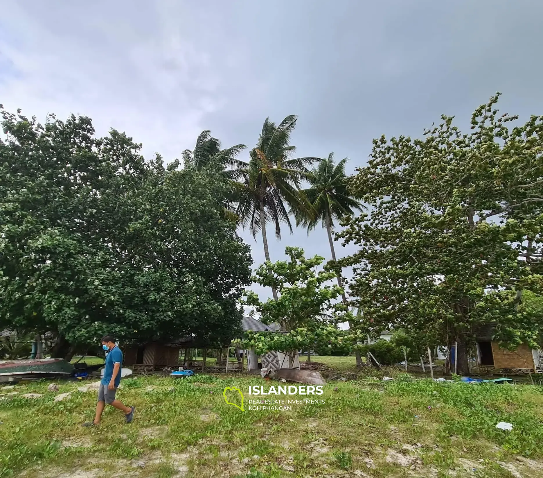 ที่ดินริมชายหาดเกาะสมุย 1 ไร่