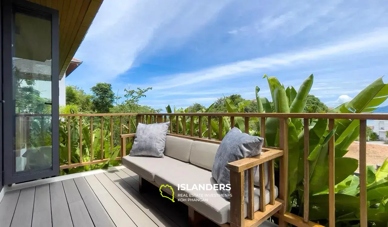 Villa de 4 chambres avec piscine à Plai Laem sur un immense terrain paysagé