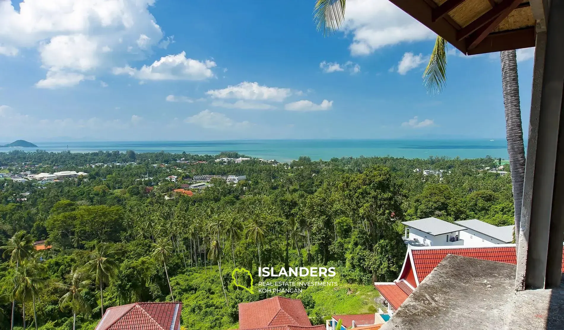 Nice Land Plot with Building near to Nathon Beach for Sale