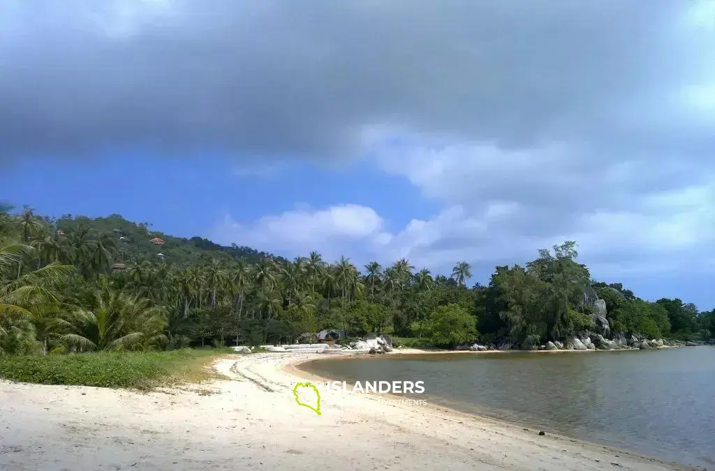 Villa 4 chambres avec piscine en bord de mer à Na Muang et grand jardin