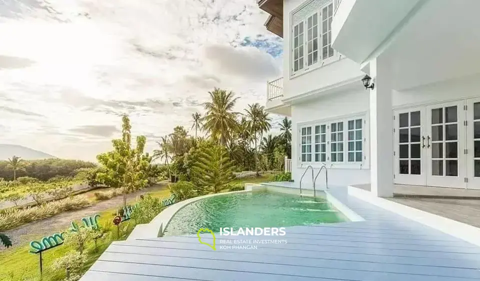 4BR Mountain View Pool Villa ในเกาะสมุย