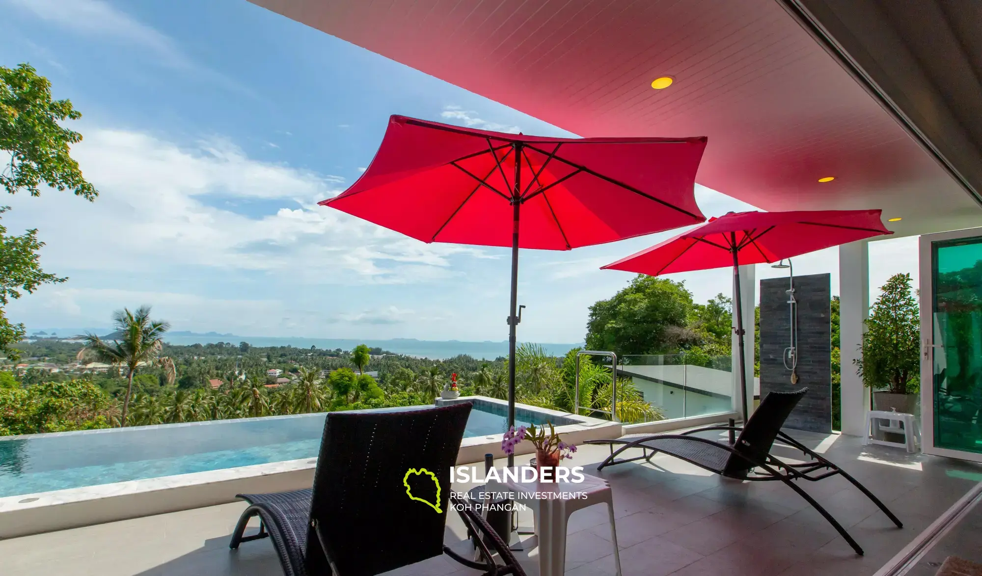 3 Bedroom Villa with Panoramic Sea View in Koh Samui