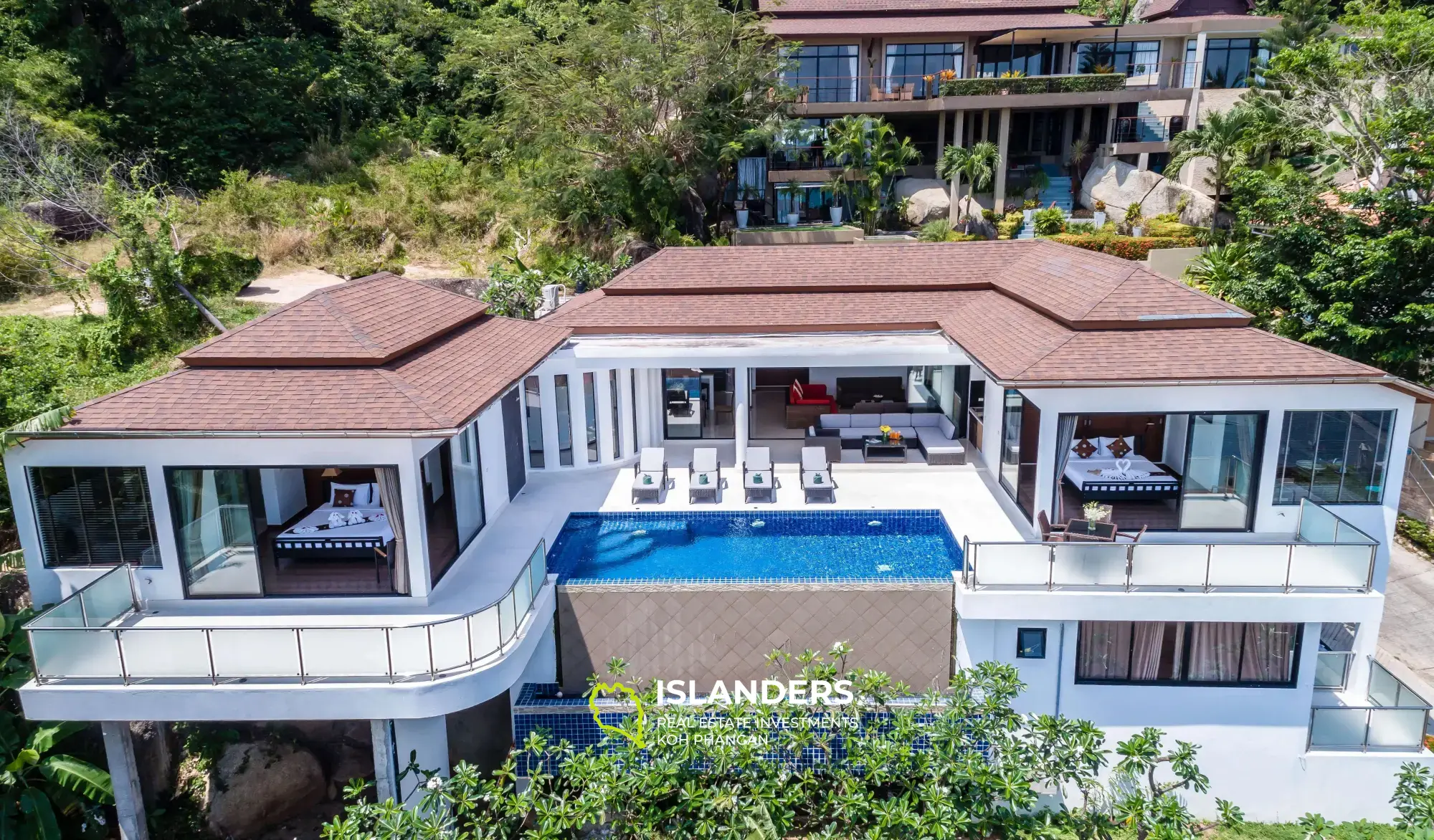 Huge, 4 Bedroom, 4 Bathroom Lamai Seaview Pool Villa