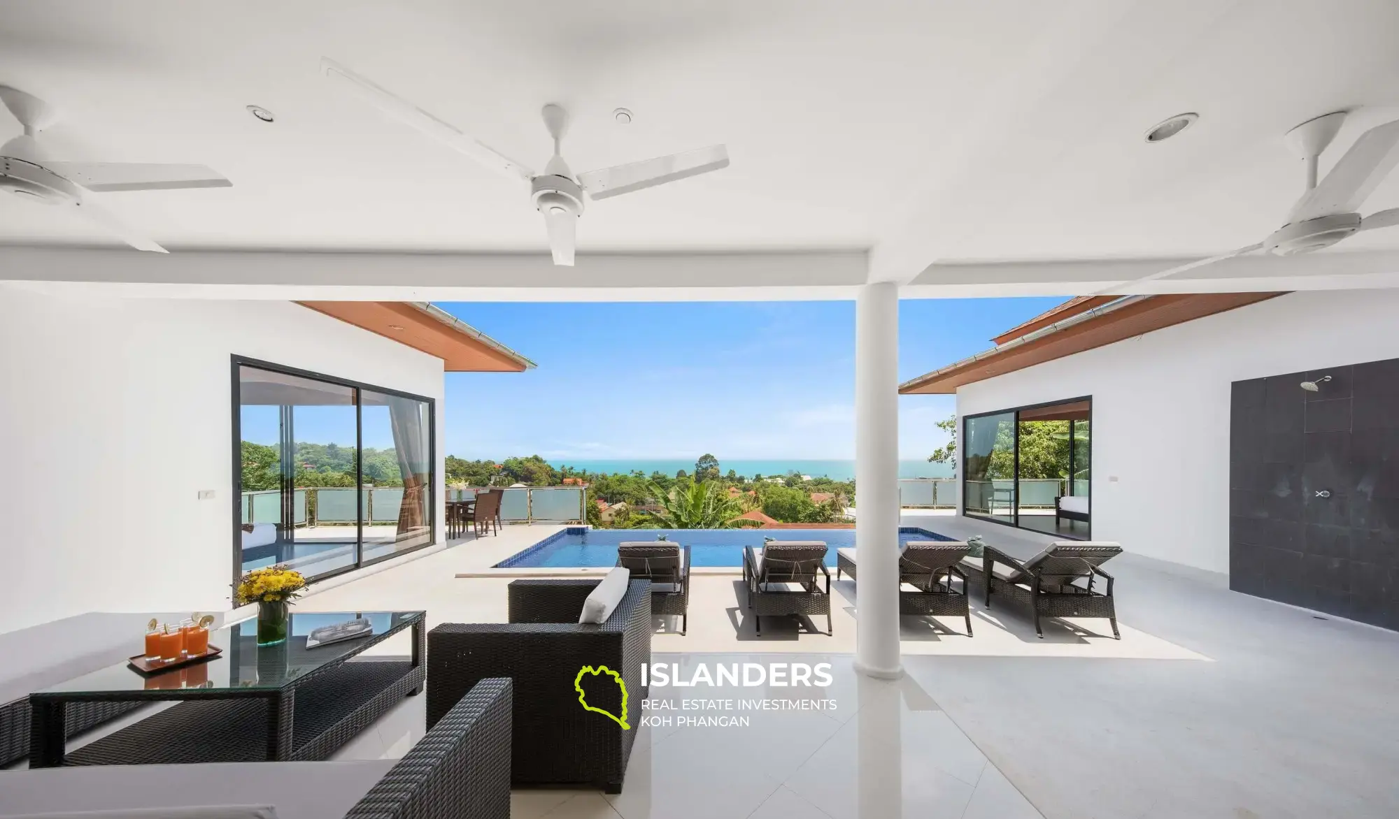 Huge, 4 Bedroom, 4 Bathroom Lamai Seaview Pool Villa