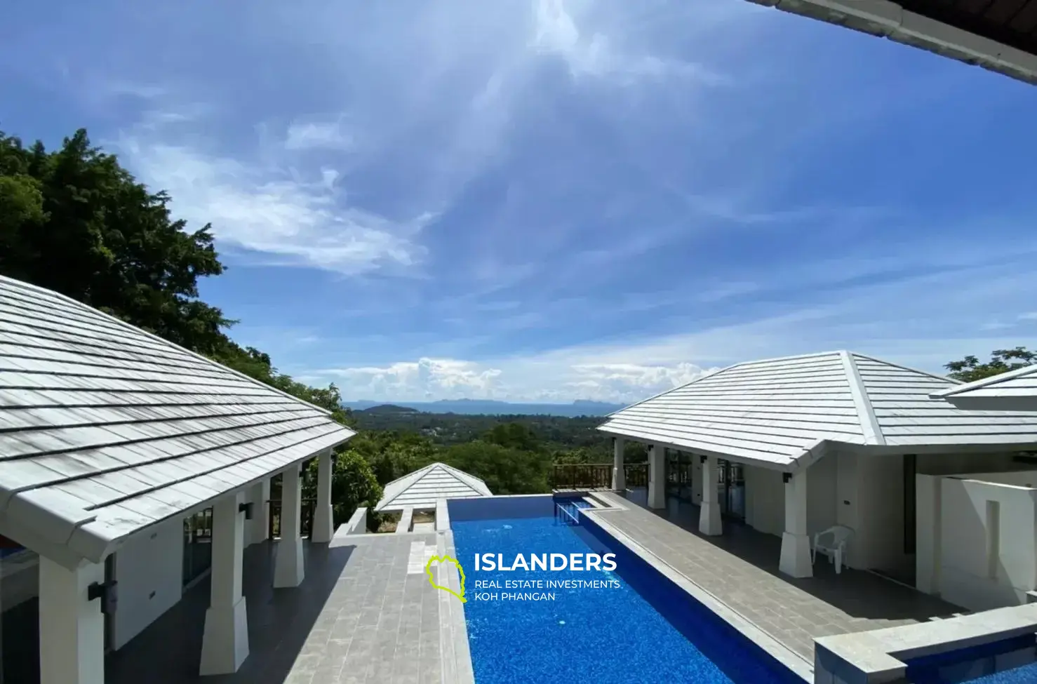 Big Seaview Villa in 12 Rai Land in Lipa Noi