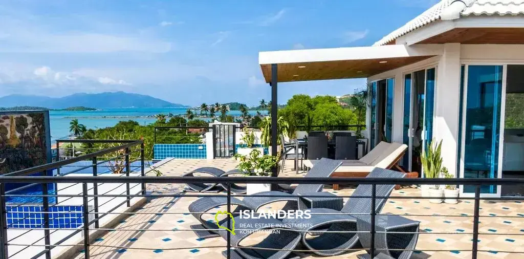 6BR Sunset Sea View Villa ในบางรัก