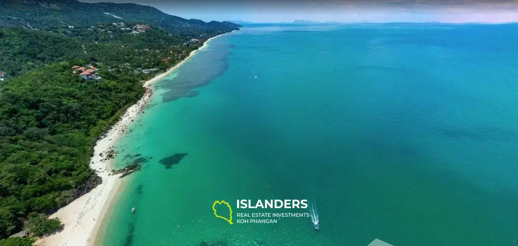 22 Rai Strandgrundstück zum Verkauf in Samui