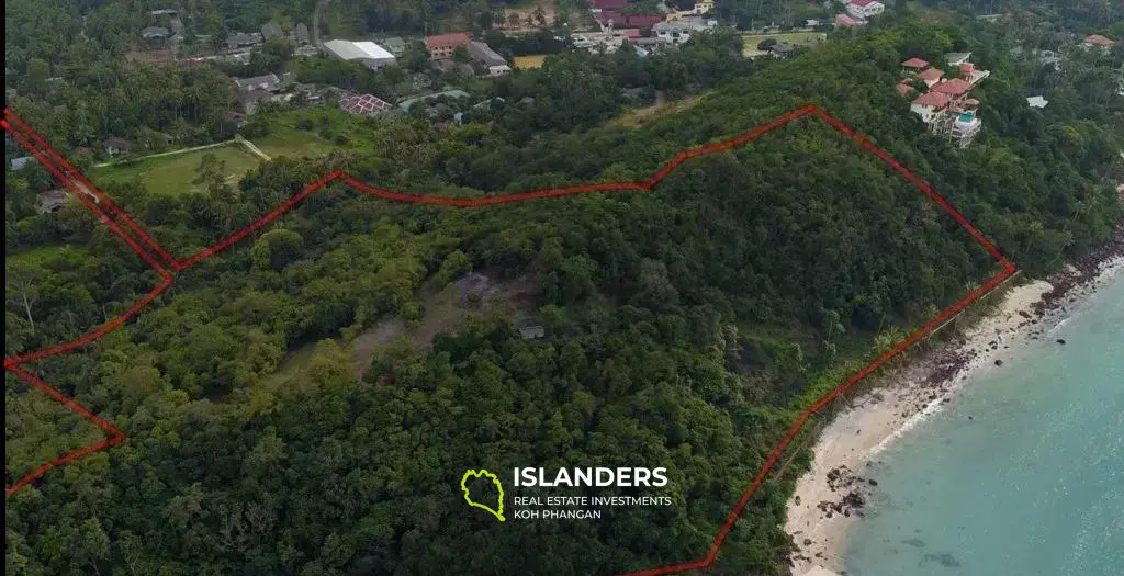 22 Rai Strandgrundstück zum Verkauf in Samui