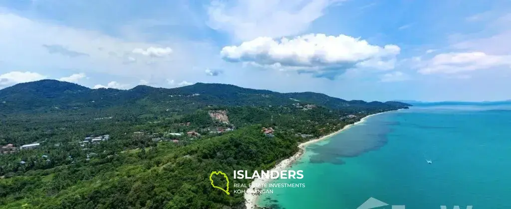 22 Rai Strandgrundstück zum Verkauf in Samui