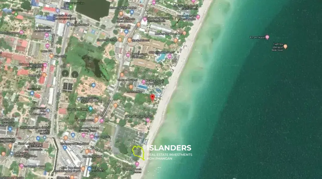 Chawang Beach 2 Rai Land For Sale