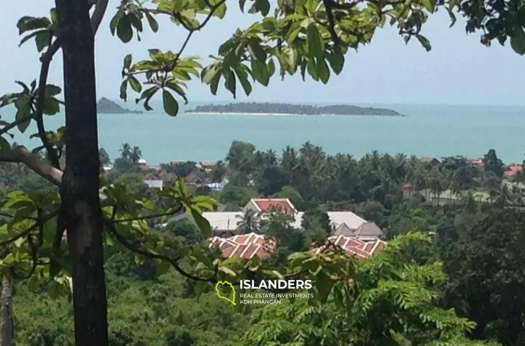 Bophut Land with sea view for Sale