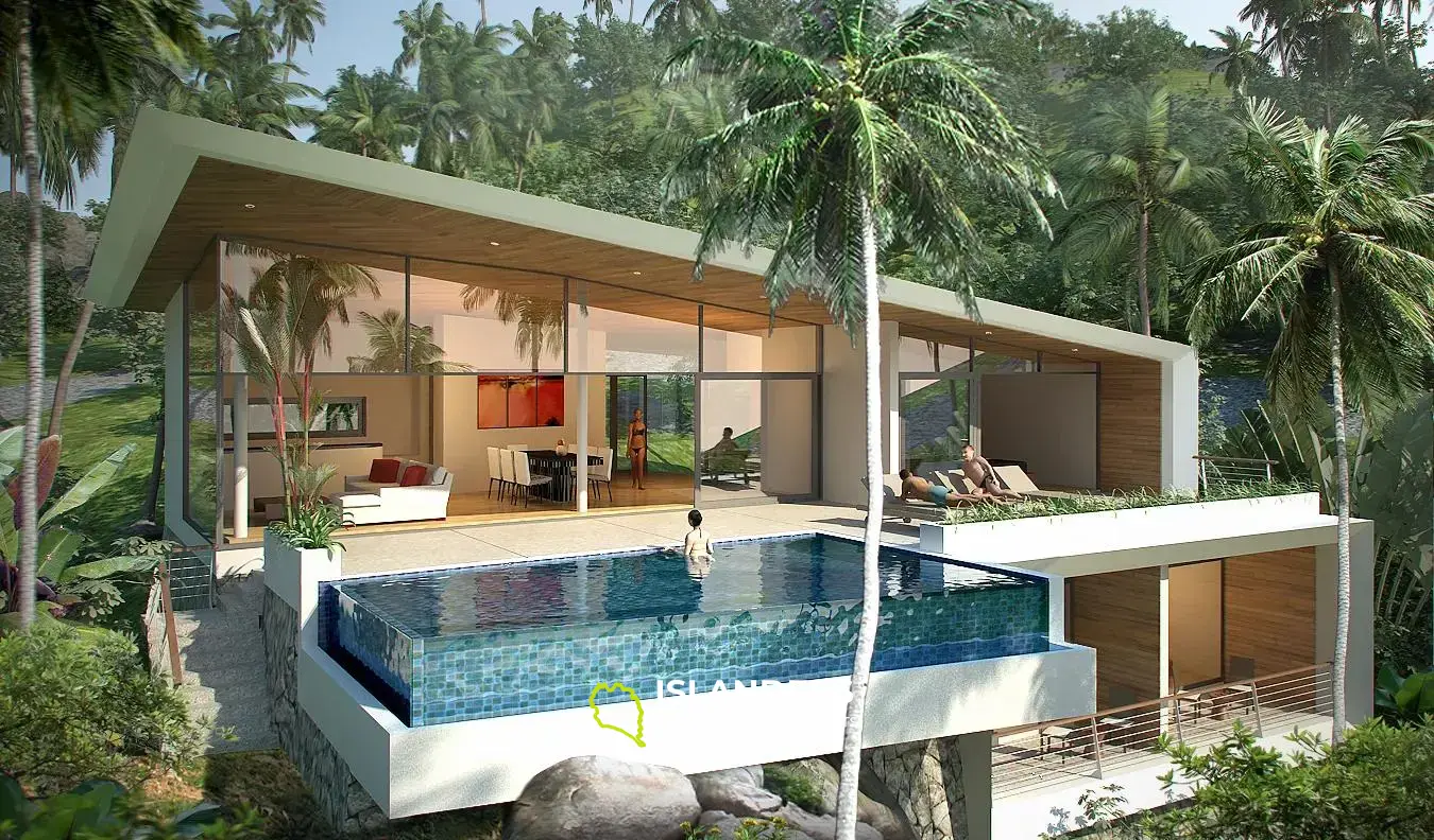 Villa de 3 chambres à vendre à Oasis Samui