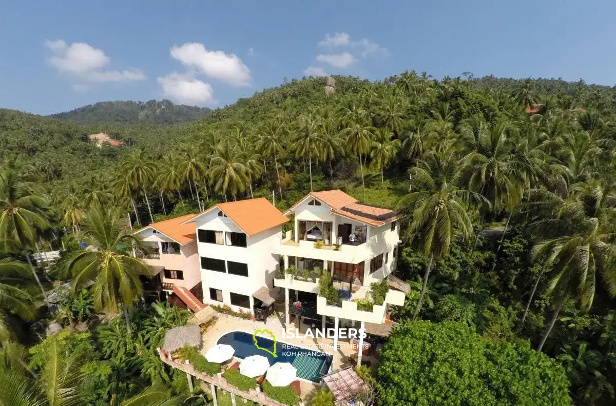 Fantastische Villa in der Nähe von Lamai mit Meerblick