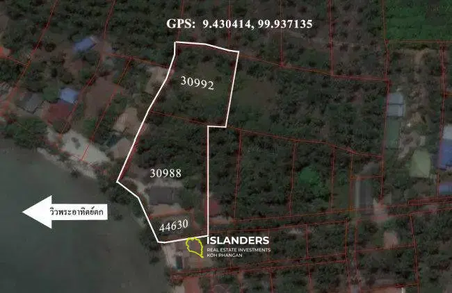 Taling Ngam Sea View Land For Sale