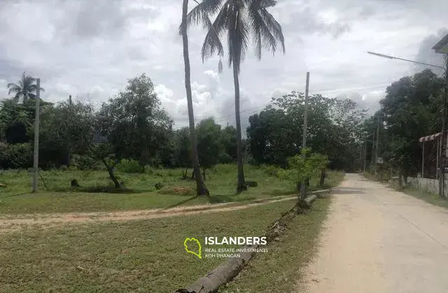 Terrain Avec Vue Sur Le Canal Et La Mer à Mae Nam