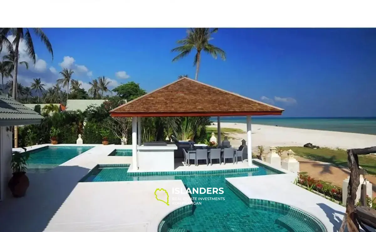 Вилла с 4 спальнями на продажу в Samui Beach Village