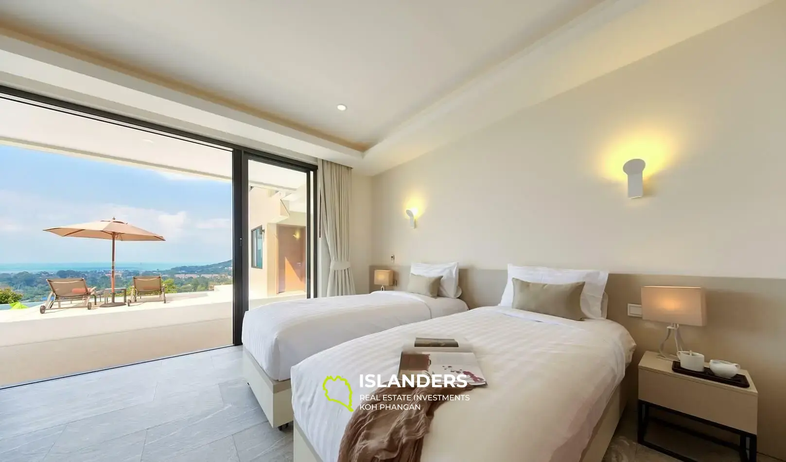 6-Bedroom sea view pool villa in Bophut Hills