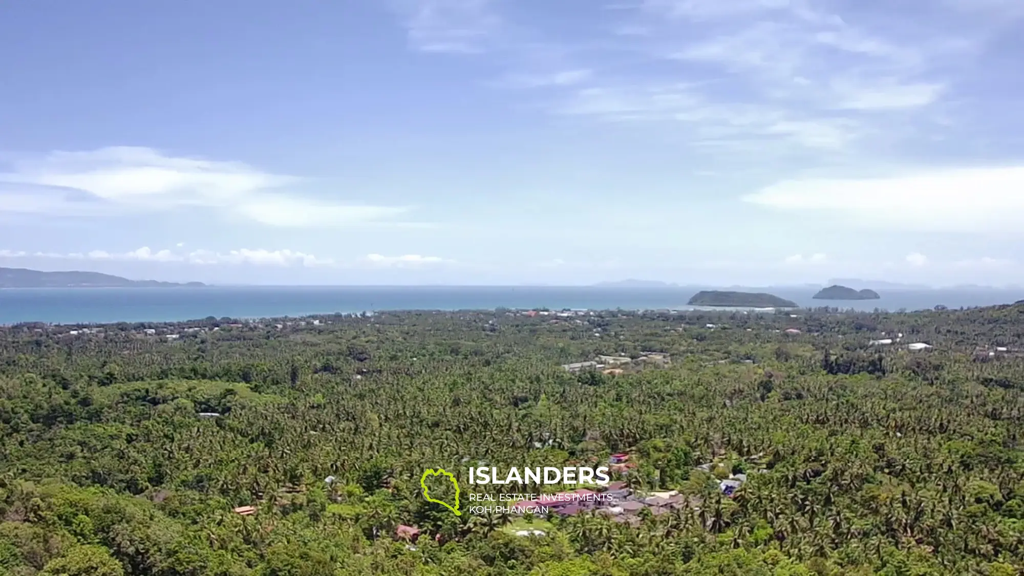 Opportunité exquise à Madua Wan : parcelle de 8,5 Rai pour le projet de villa avec vue sur la mer