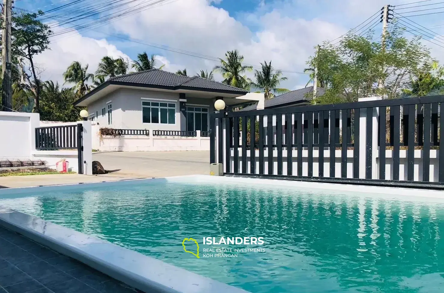 2 chambres avec piscine privée à Maenam à vendre