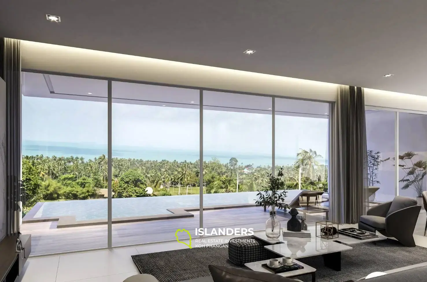 ขายวิลล่า 4 ห้องนอนใน Windy Pool Villa Samui