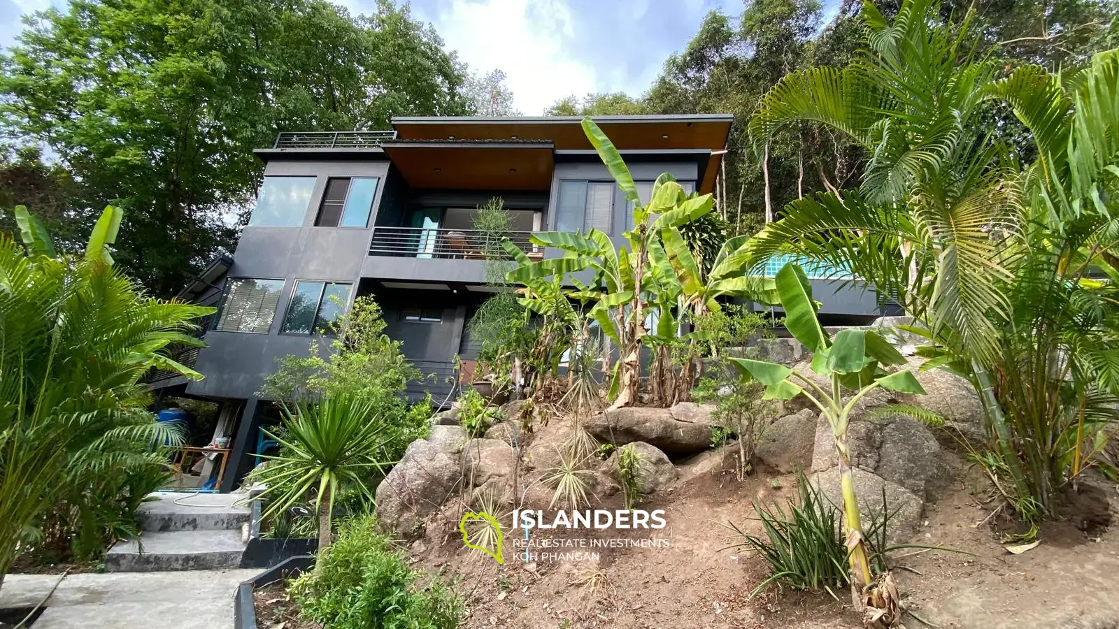 3-Zimmer-Villa mit Meerblick auf den Höhen von Bankai