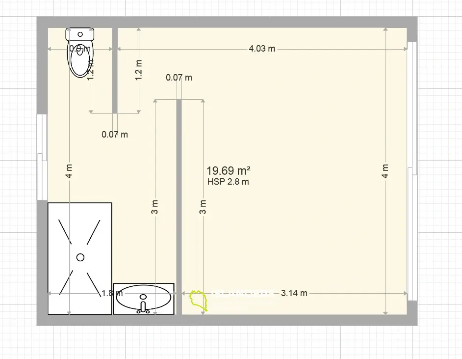 Villa mit 3 Schlafzimmern und Poolblick. Gebiet Chalok Baan Kao.