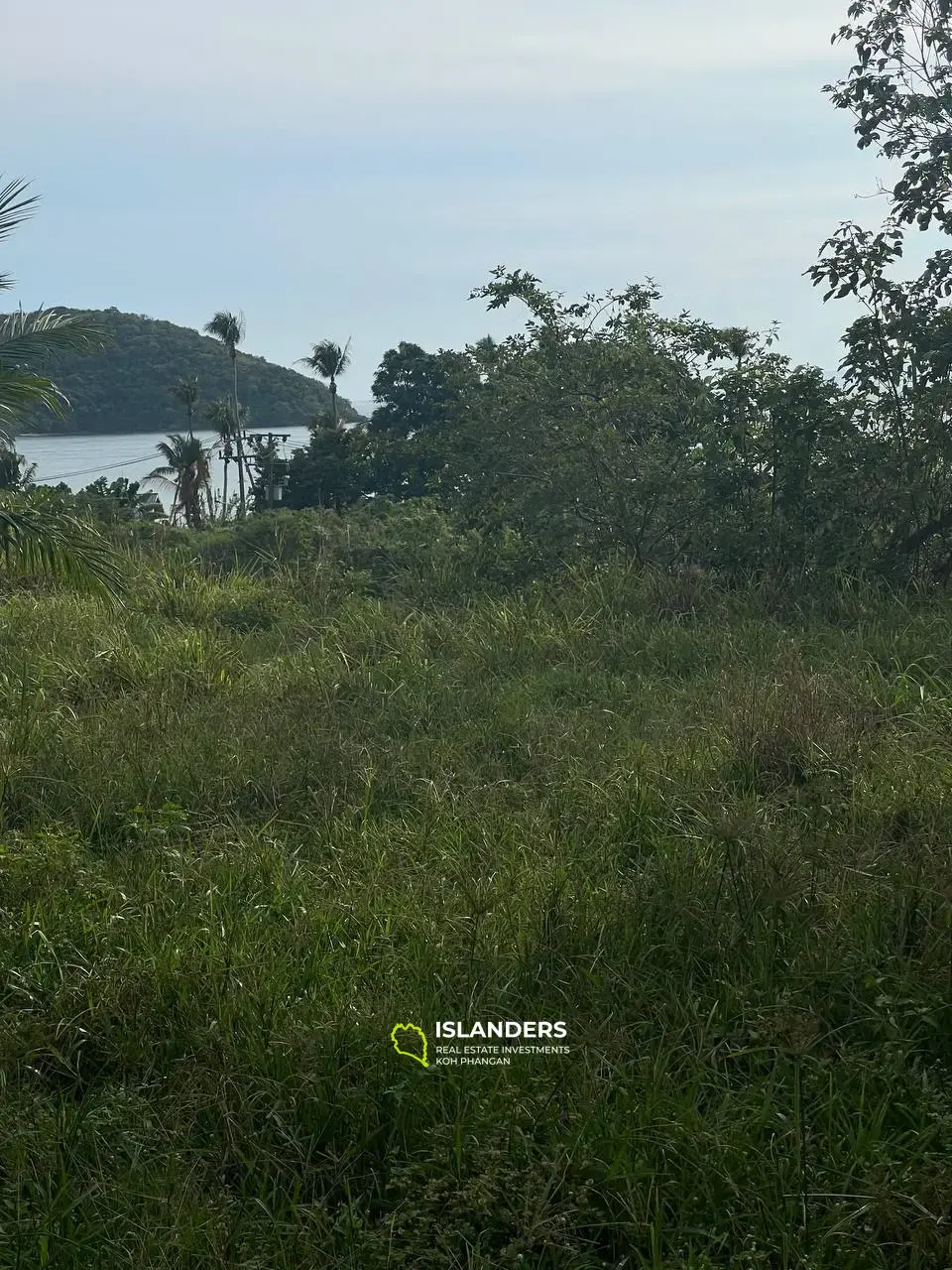 Magnifique terrain avec vue sur la mer dans la région de Tong Sala, proche du centre avec une excellente logistique