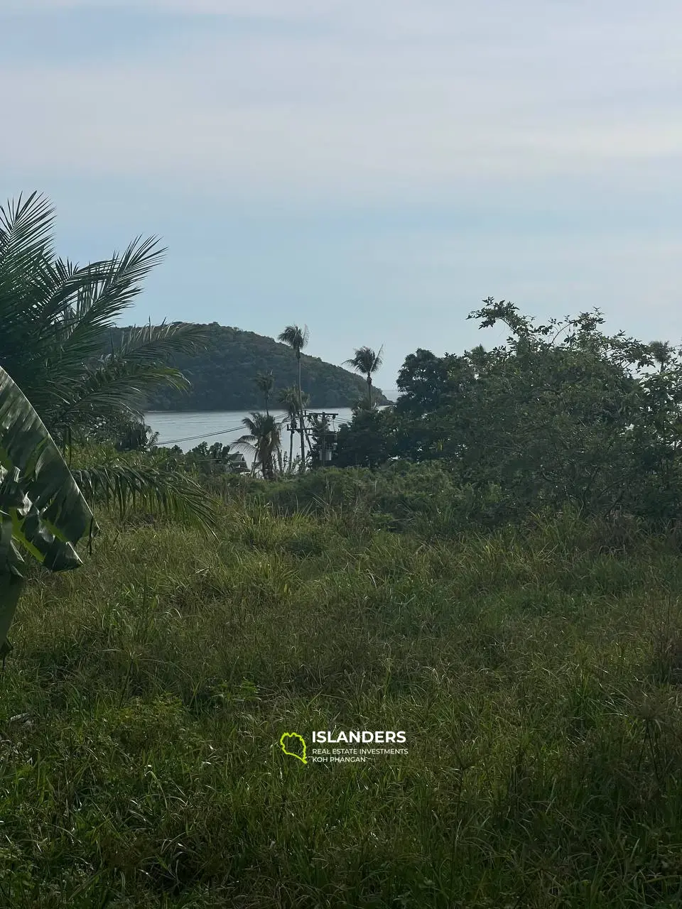 Magnifique terrain avec vue sur la mer dans la région de Tong Sala, proche du centre avec une excellente logistique