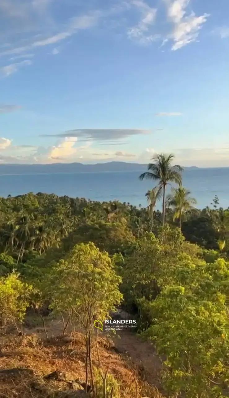 0,64 Rai Terrain avec vue imprenable sur la mer (Parcelle A)