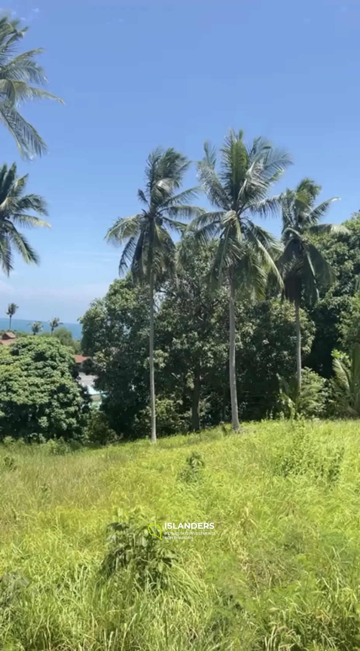 Malerisches Grundstück in Mae Haad: Meerblick und Nähe zum Strand von Koh Ma.