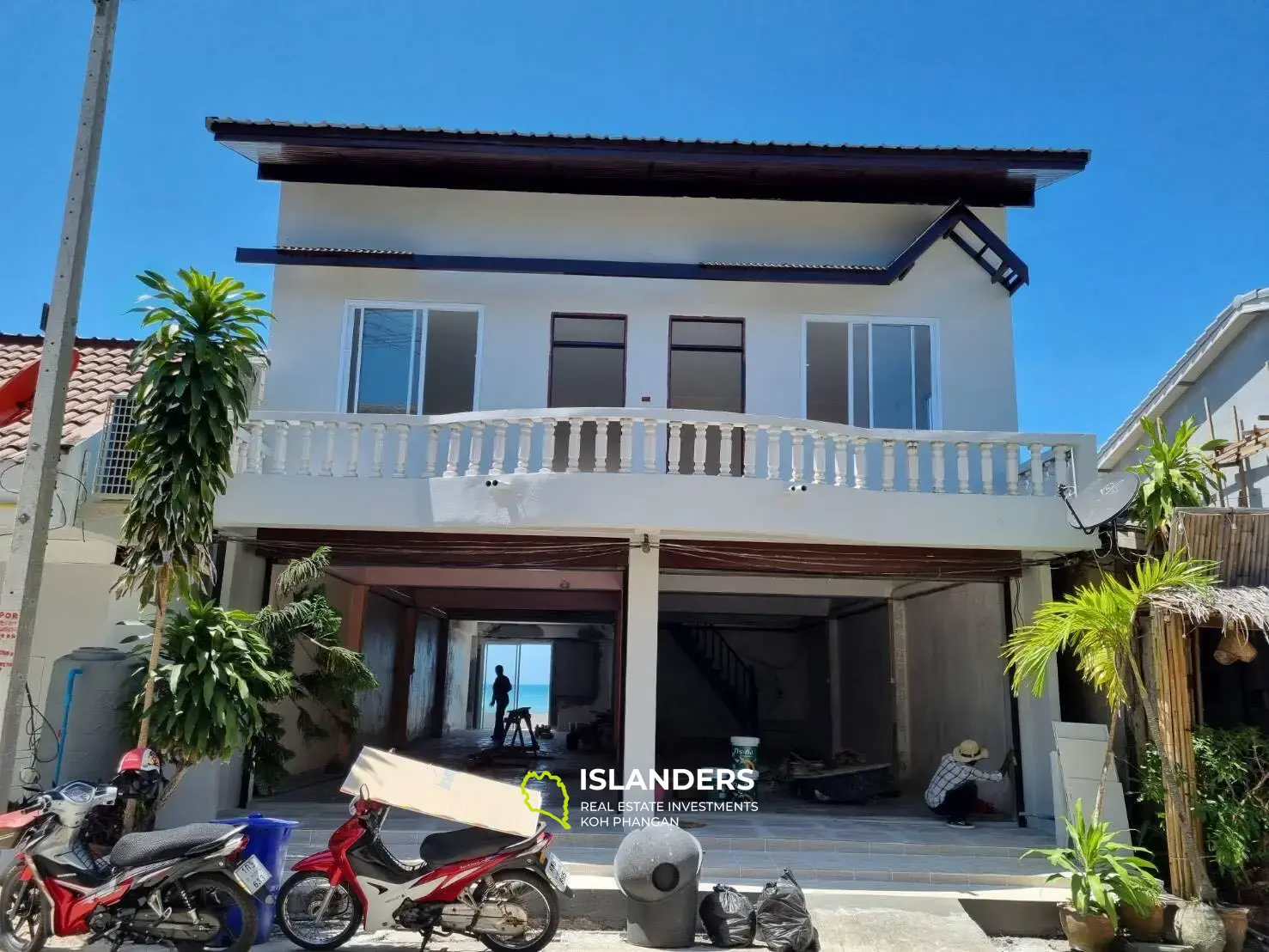 Villa de 2 étages sur la plage de Chaloklum