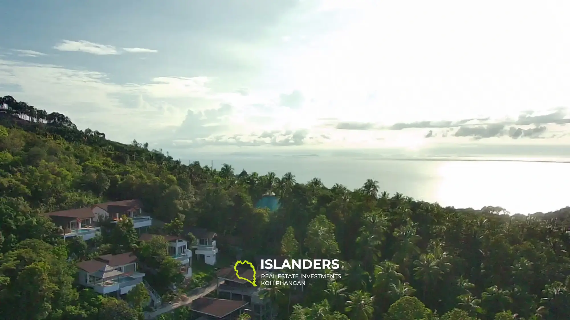 Erstklassiges Land in Haad Salad: Panoramablick auf das Meer in der Nähe von Bay Villas